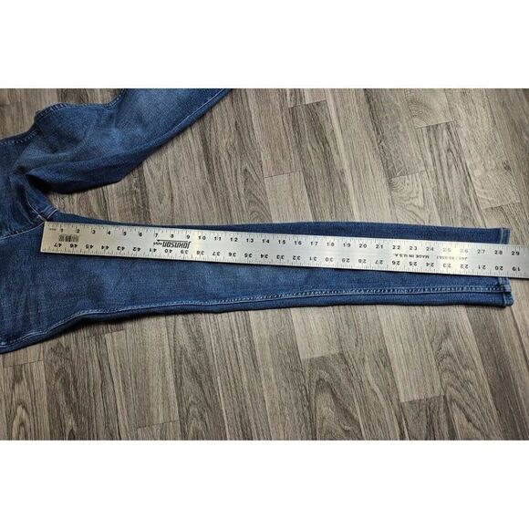 Madewell Womens Size 24 T High Rise Skinny Pockets Denim Blue Jeans - Picture 11 of 13